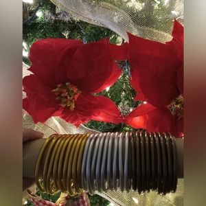 COPY - Jelly All Weather Bangles 3 Colors Available. Sell set of 9 Bangles.